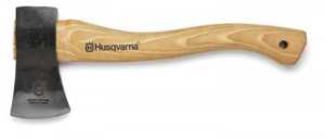 Husqvarna 13 Inch Curved Wooden Handle Hatchet
