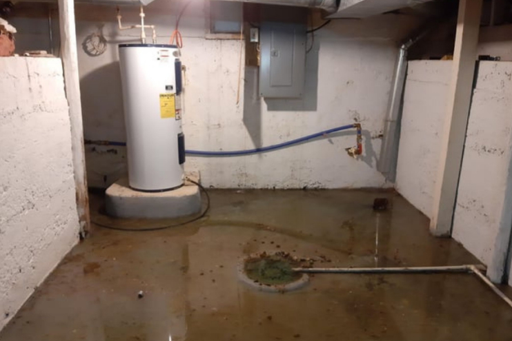 Leaking Water Heater Flood